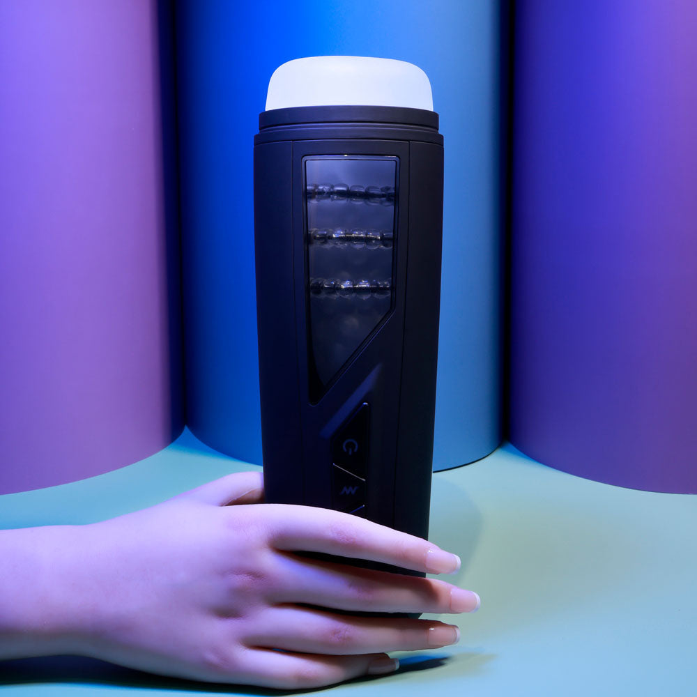 Playboy Pleasure PURSUIT OF PLEASURE - USB Rechargeable Vibrating Stroker - PB-RS-2437-2