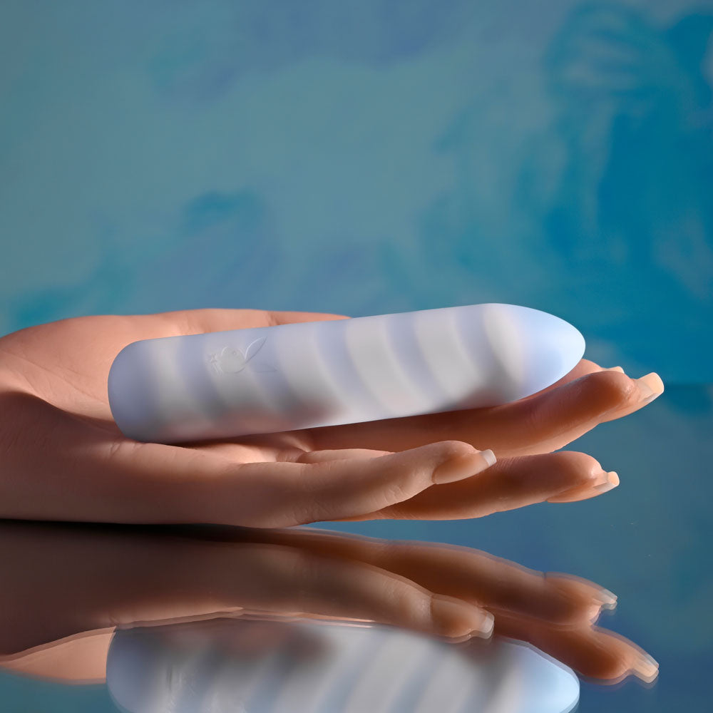 Playboy Pleasure UNICORN VIBES - 11.7 cm USB Rechargeable Bullet - PB-RS-4486-2