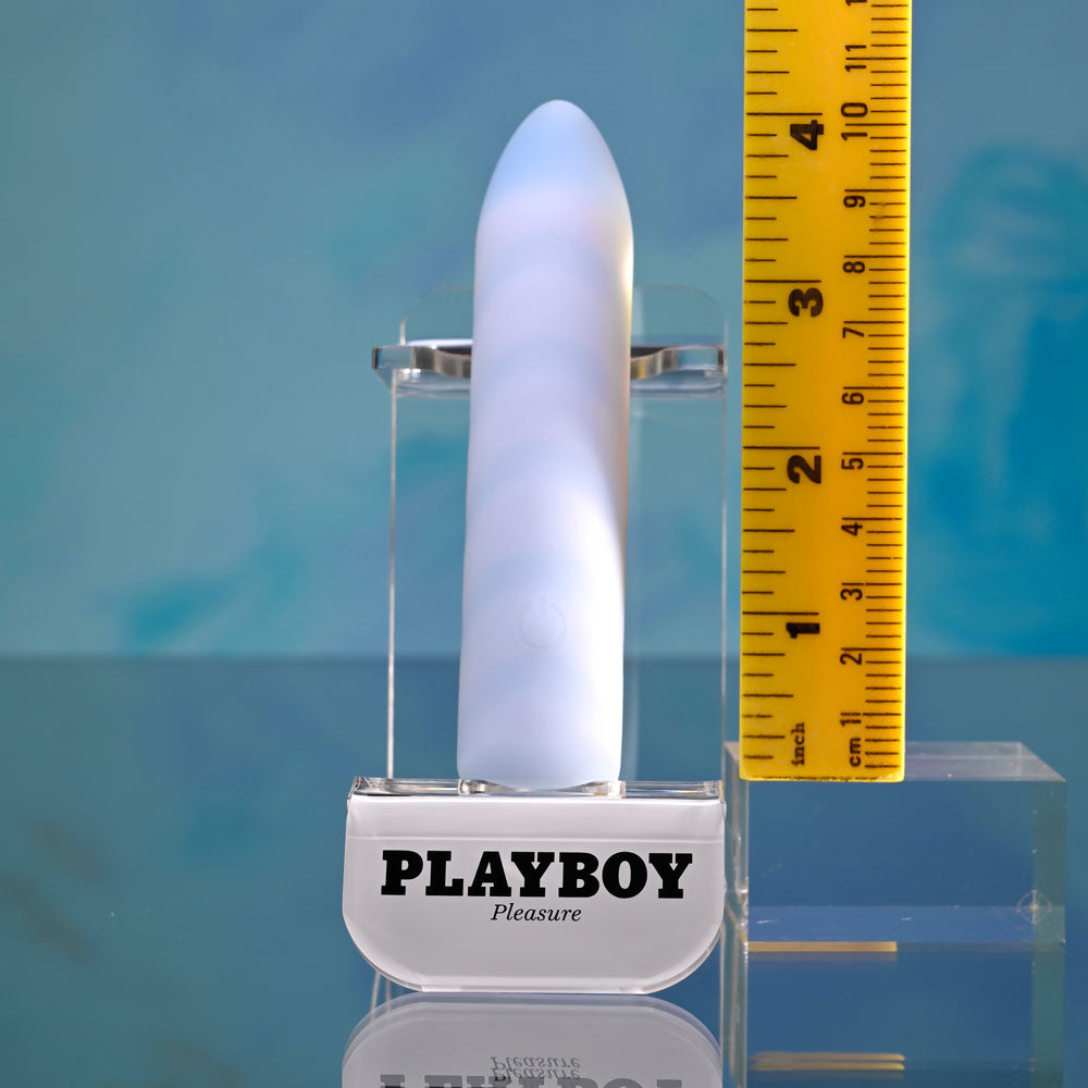 Playboy Pleasure UNICORN VIBES - 11.7 cm USB Rechargeable Bullet - PB-RS-4486-2