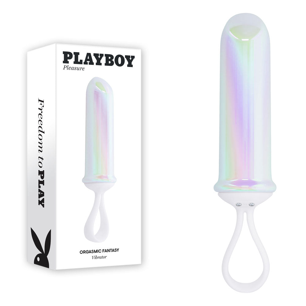 Playboy Pleasure ORGASMIC FANTASY - USB Rechargeable 13.5 cm Bullet - PB-RS-5742-2