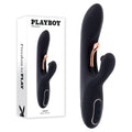 Playboy Pleasure AUREUS - 22.7 cm USB Rechargeable Rabbit Vibrator with Internal Flicker