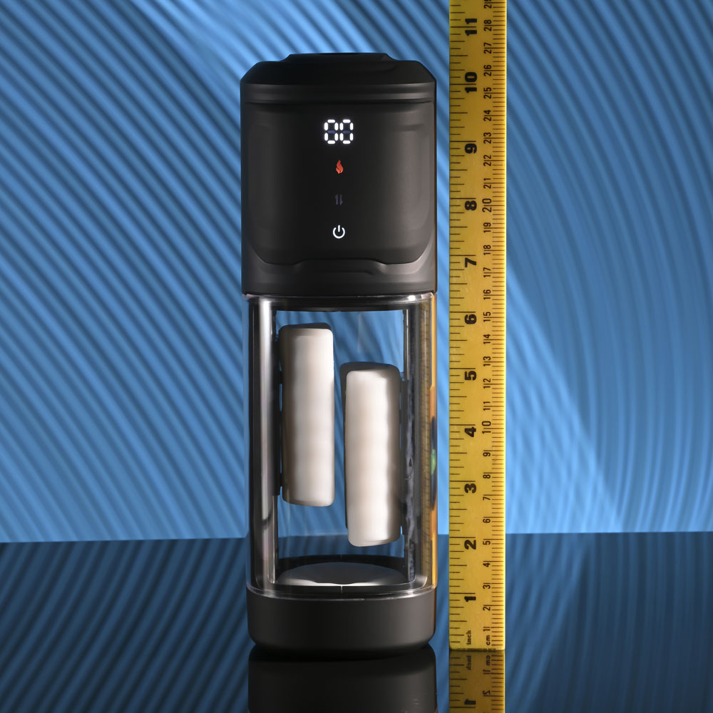 Playboy Pleasure SIDE PIECE - USB Rechargeable Warming Auto Stroker - PB-RS-6565-2