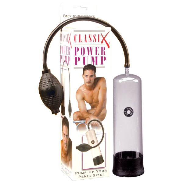 Classix Power Pump - Clear Penis Pump - PD1908-00