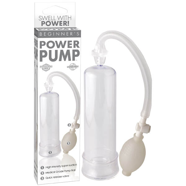 Beginner's Power Pump - Clear Penis Pump - PD3241-20
