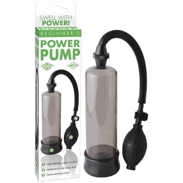 Beginner's Power Pump - Smoke Penis Pump - PD3241-24