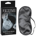 Fetish Fantasy Series Limited Edition Satin Love Mask - Black Eye Mask - PD4405-23