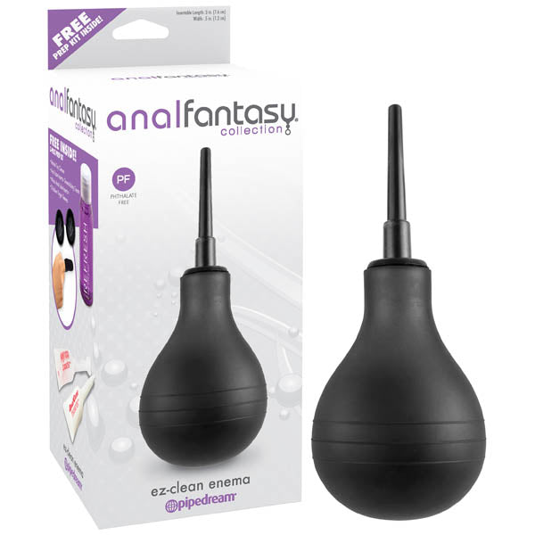 Anal Fantasy Collection EZ-Clean Enema - Black Enema - PD4664-23
