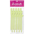 Bachelorette Party Favors - Dicky Sipping Straws - Glow in the Dark Straws - Set of 10 - PD6203-02