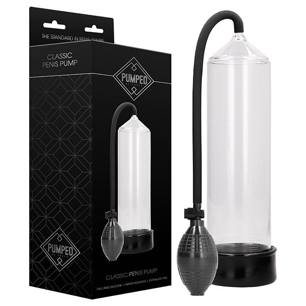 Pumped Classic Penis Pump - Clear Penis Pump - PMP001TRA