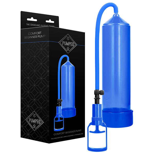 Pumped Comfort Beginner Pump - Blue Penis Pump - PMP002BLU