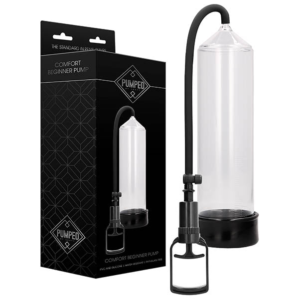 Pumped Comfort Beginner Pump - Clear Penis Pump - PMP002TRA