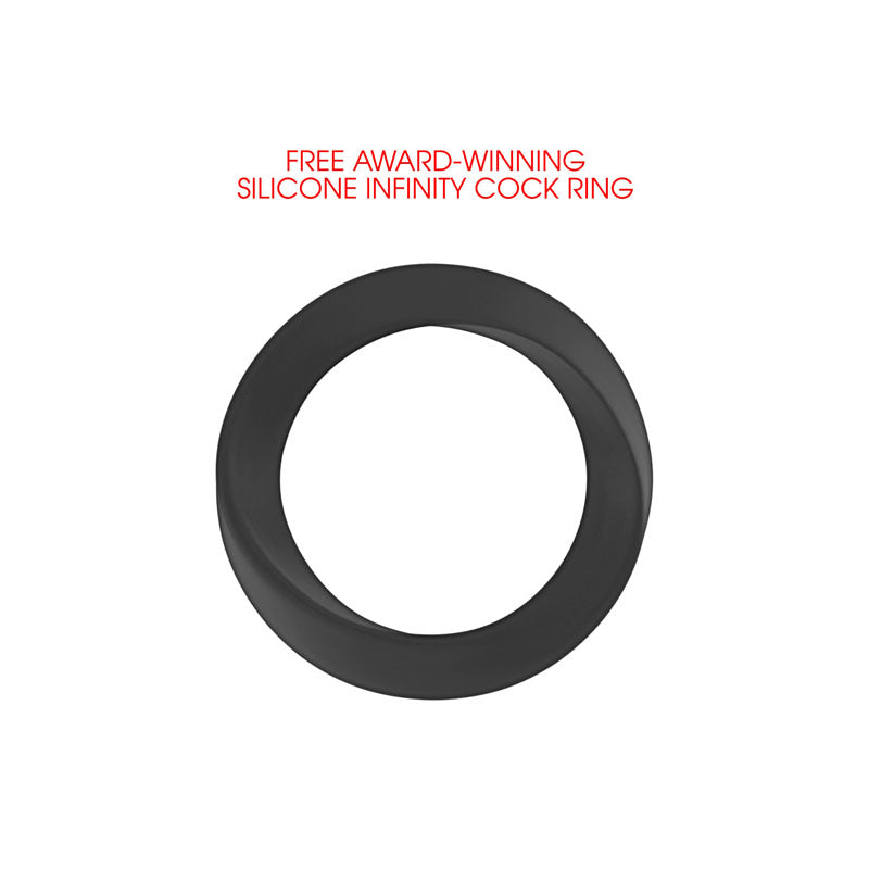 Pumped Automatic Rechargeable Luv Pump - Black USB Rechargeable Powered Penis Pump - PMP044BLK