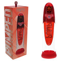 PUMPED Aqua-Pro Auto Pump - Red - Red/Clear USB Rechargeable AI-Enabled Submersible Auto Penis Pump - PMP053RED