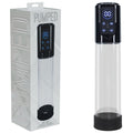 PUMPED MegaLift Automatic Penis Pump - Black - Black/Clear USB Rechargeable Auto Penis Pump - PMP059BLK