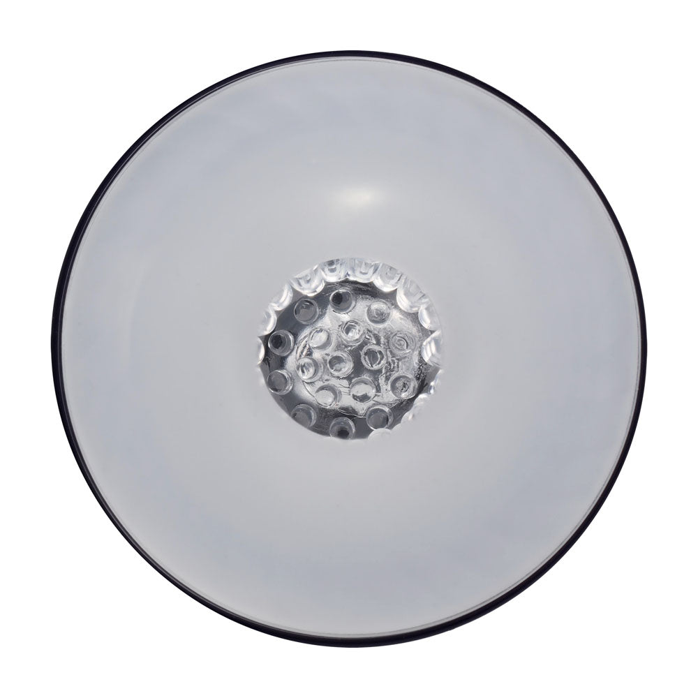 PUMPED Strokemate - Black/Clear USB Rechargeable Sucking Rotating and Thrusting Auto Masturbator - PMP063BLK