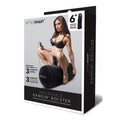 Whipsmart Inflatable Bangin Bolster - Black Inflatable Cushion with 6'' Vibrating Dong - PP112