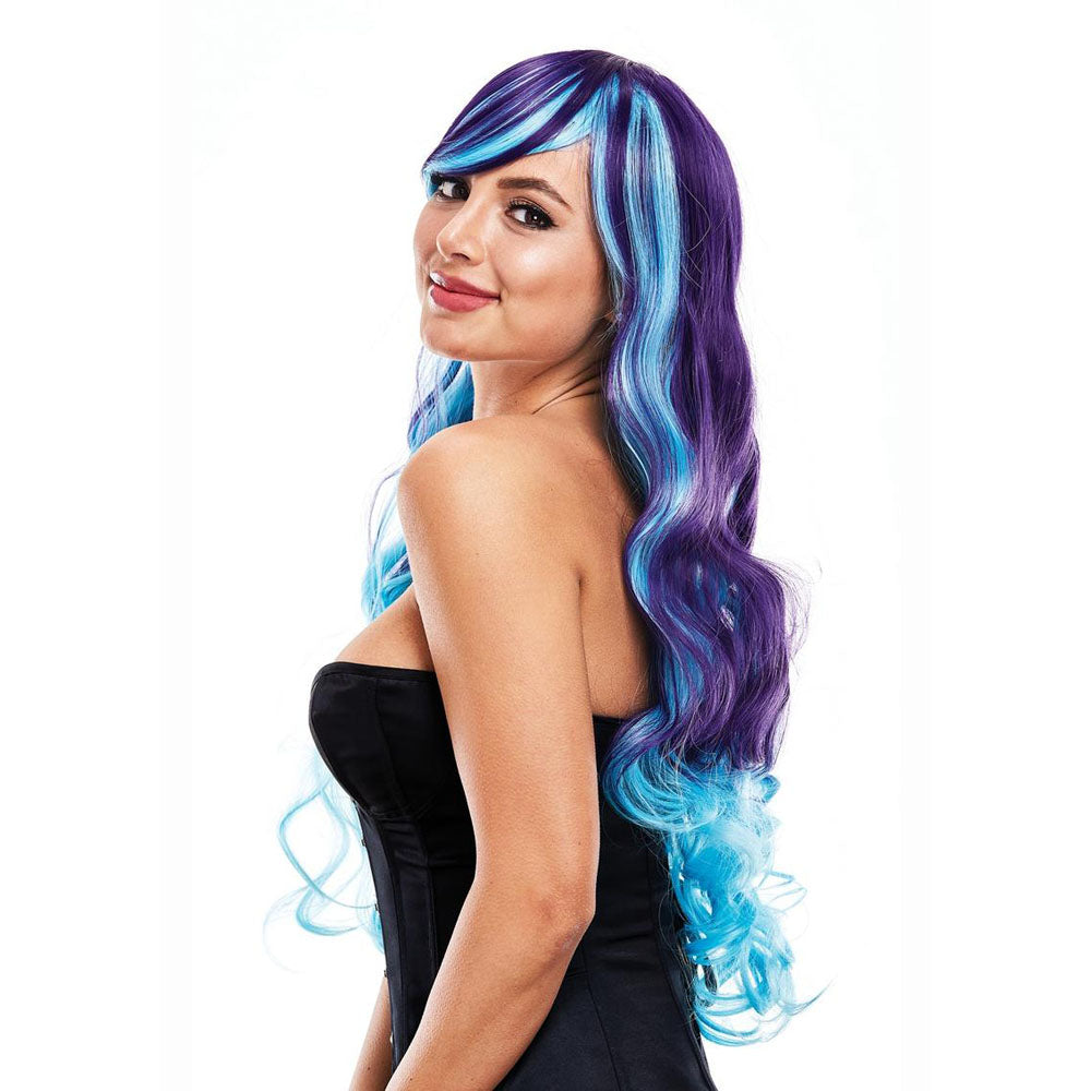PLEASURE WIGS Ashley - Purple/Blue - - PW-8057