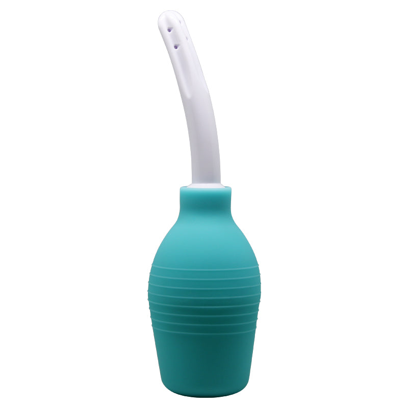 MR PLAY Anal Douche - Aqua/White Unisex Douche - 310 ml Capacity - QX-003-MR