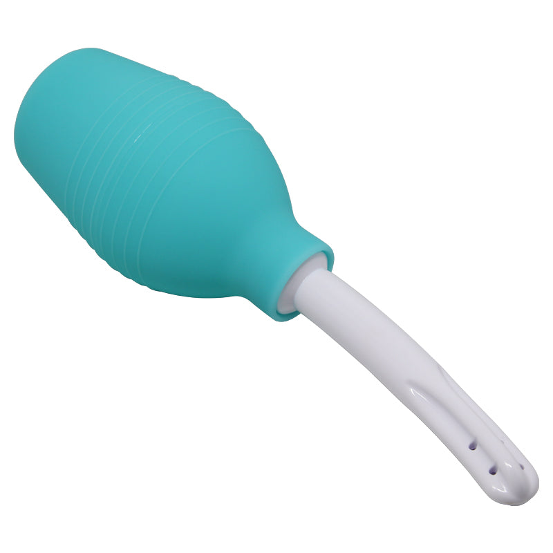 MR PLAY Anal Douche - Aqua/White Unisex Douche - 310 ml Capacity - QX-003-MR