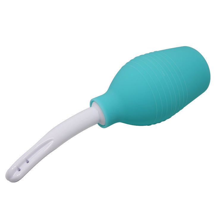 MR PLAY Anal Douche - Aqua/White Unisex Douche - 310 ml Capacity - QX-003-MR