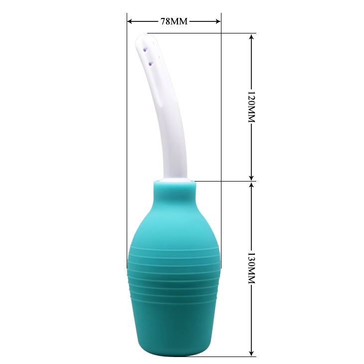 MR PLAY Anal Douche - Aqua/White Unisex Douche - 310 ml Capacity - QX-003-MR