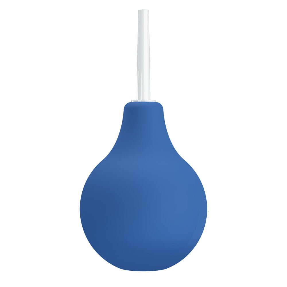 MR PLAY Anal Douche - Blue - Blue Unisex Douche - 224 ml Capacity - QX-004-MR