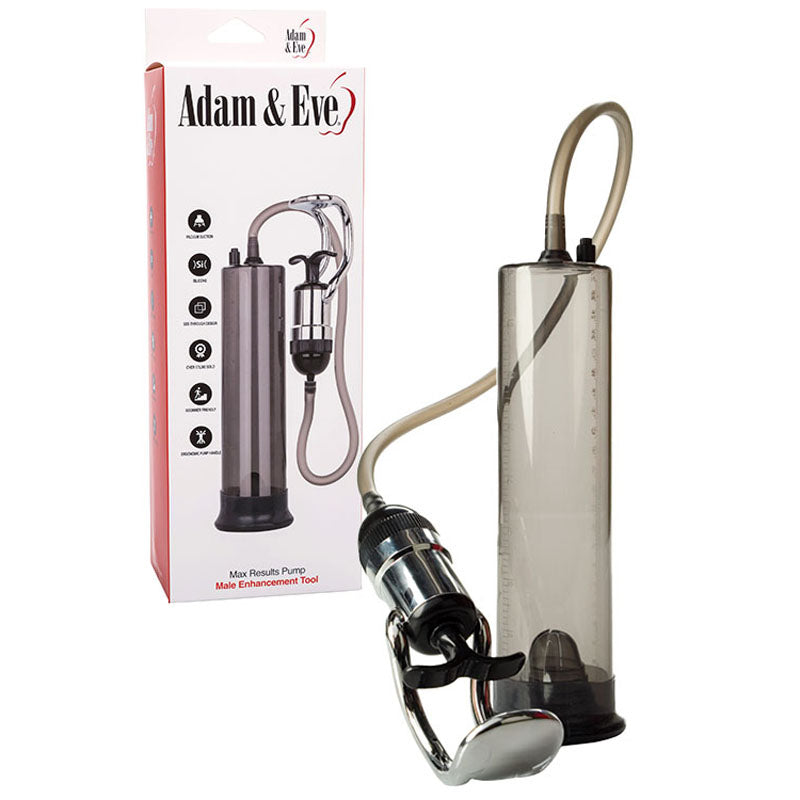 Adam & Eve MAX RESULTS Pump - Clear Penis Pump - R900 0000