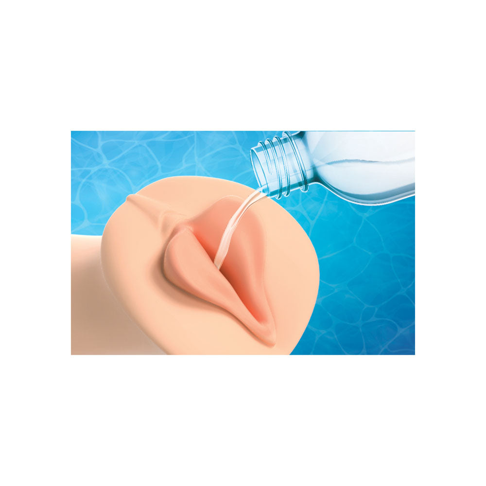 PDX Wet Pussies - Super Luscious Lips XXL - Flesh Vagina Stroker - RD425-21