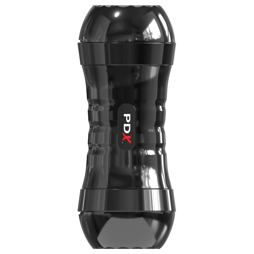 PDX Wet Pussies Super Flip-A-Pussy Over - Brown - Brown Dual Ended Stroker (Vagina & Ass) - RD446-29