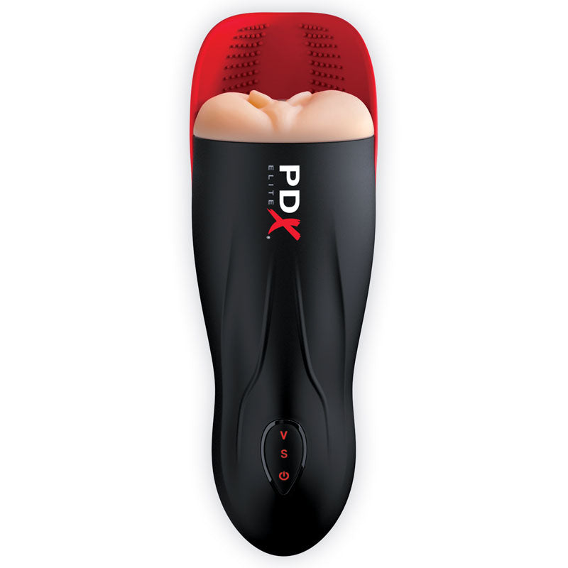 Pipedream Extreme Toys Elite Fuck-O-Matic - USB Rechargeable Sucking Masturbator - RD540