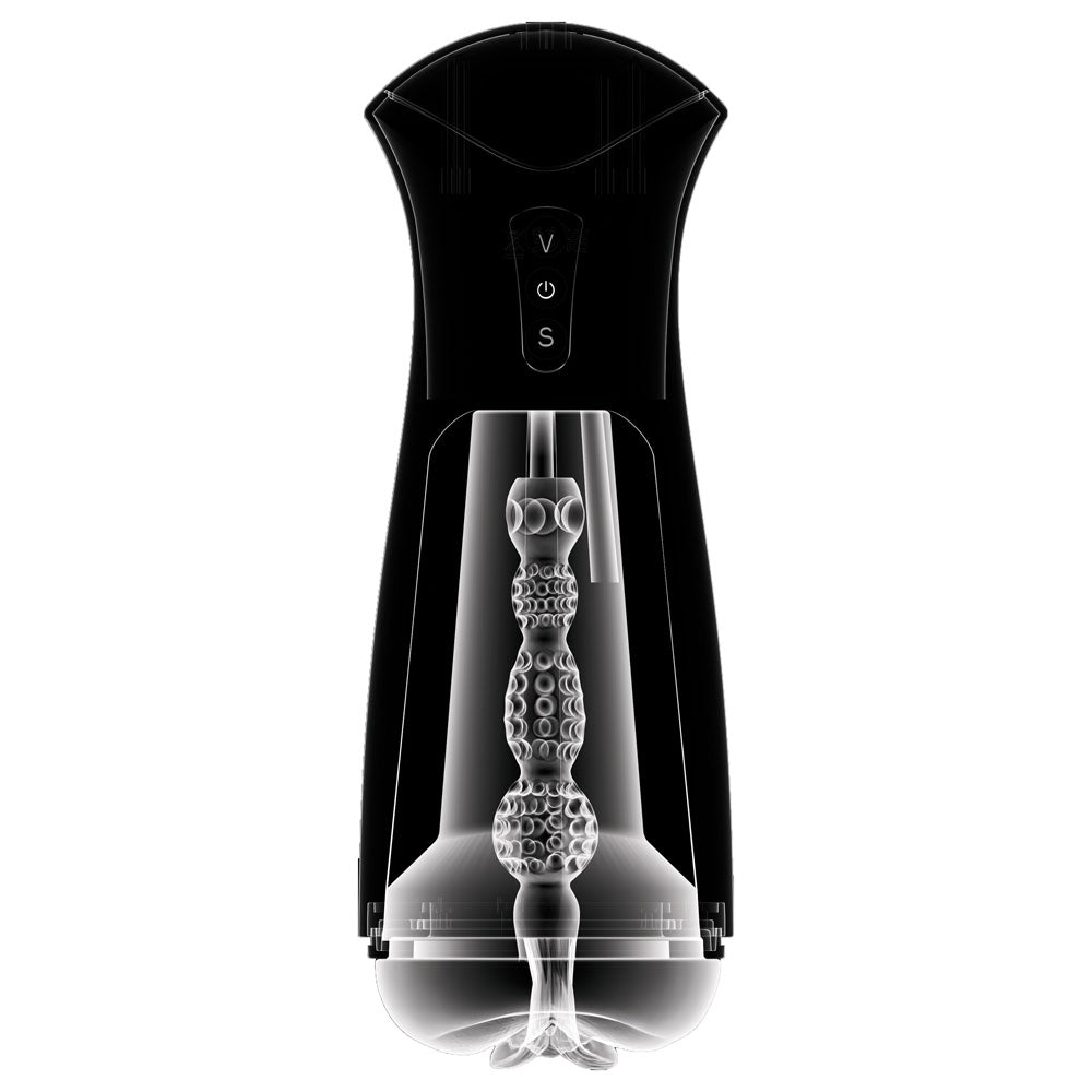 PDX Elite Fuck-Gasm - Flesh - USB Rechargeable Sucking & Vibrating Auto Stroker - RD551-21