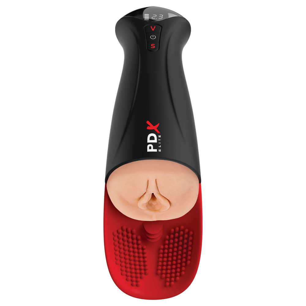 PDX Elite Fap-O-Matic Pro XL - Light - Flesh USB Rechargeable Auto Stroker - RD552-21