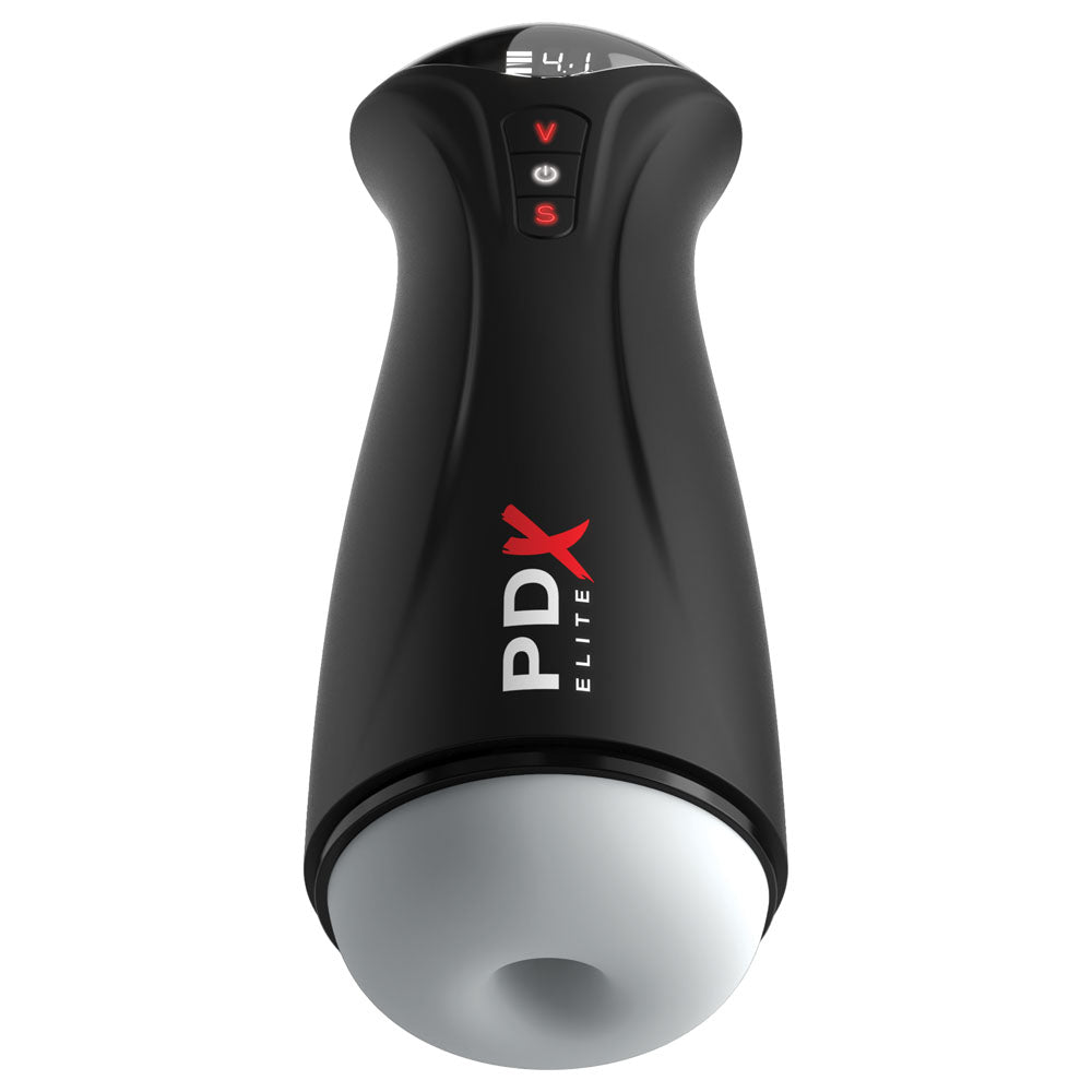 PDX Elite Fuck-Gasm - Flesh - USB Rechargeable Sucking & Vibrating Auto Stroker - RD553-20