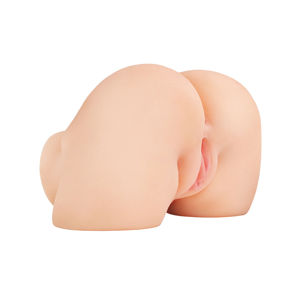 PDX Elite Shake That Ass - Flesh - Flesh USB Rechargeable Vibrating Mega Masturbator - RD632-21