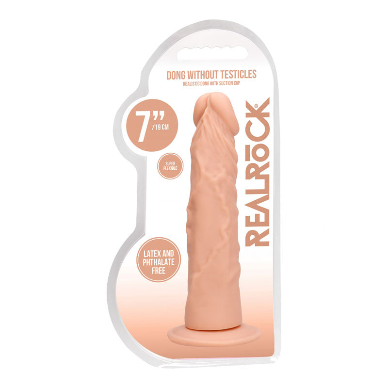 REALROCK 7'' Realistic Dildo - Flesh 17.8 cm Dong - REA098FLE