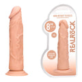 REALROCK 8'' Realistic Dildo - Flesh 20.3 cm Dong - REA099FLE