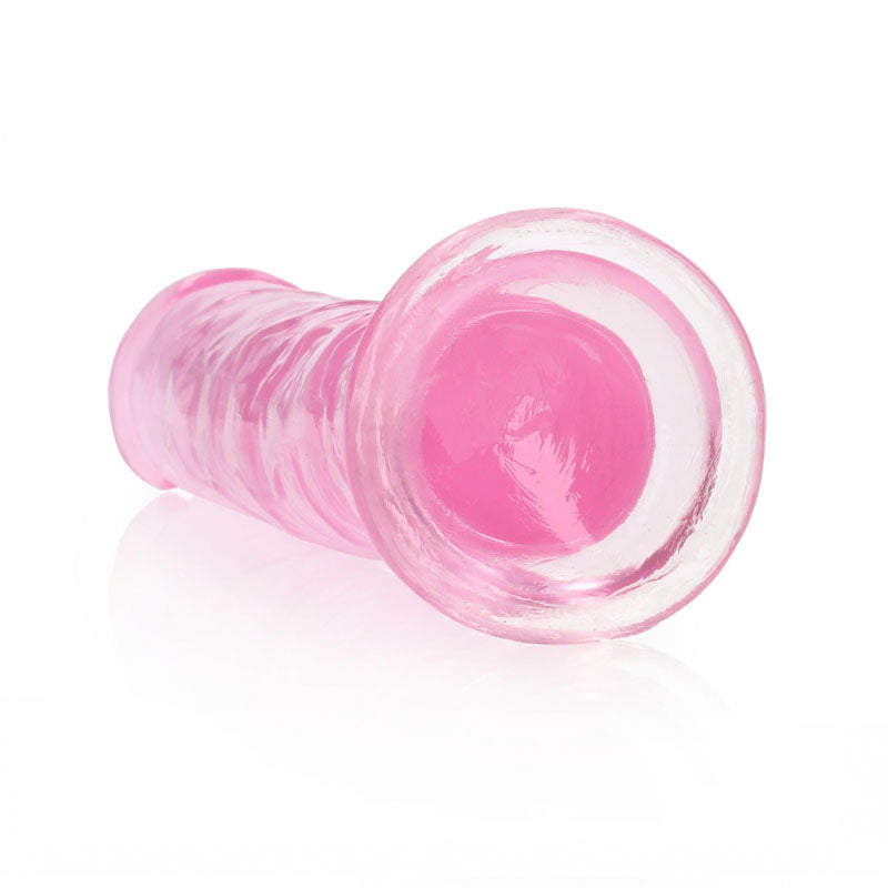 REALROCK 18 cm Straight Dildo - Pink - Pink 18 cm (7'') Dong - REA152PNK