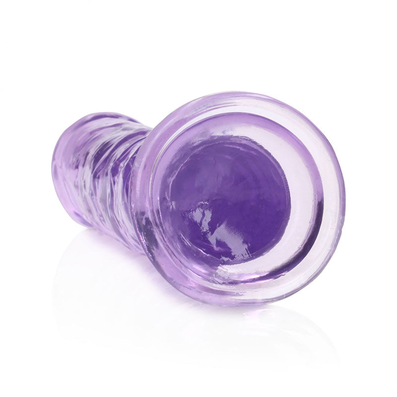 REALROCK 18 cm Straight Dildo - Purple - Purple 18 cm (7'') Dong - REA152PUR