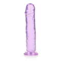REALROCK 31 cm Straight Dildo - Purple - Purple 31 cm (11'') Dong - REA156PUR