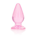 REALROCK 9 cm Anal Plug - Pink - Pink 9 cm (3.5'') Butt Plug - REA161PNK