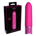 ROYAL GEMS Imperial - Silicone Rechargeable Bullet - Pink 10 cm USB Rechargeable Bullet - ROY010PNK