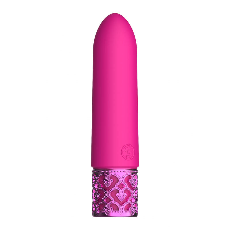 ROYAL GEMS Imperial - Silicone Rechargeable Bullet - Pink 10 cm USB Rechargeable Bullet - ROY010PNK
