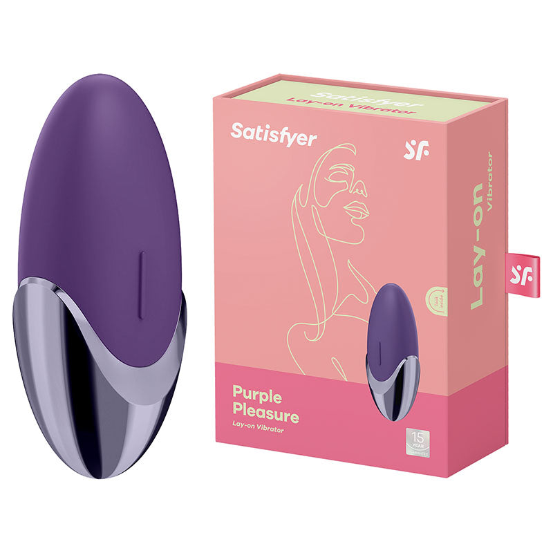 Satisfyer Purple Pleasure - Purple USB Rechargeable Stimulator - SATLAY1