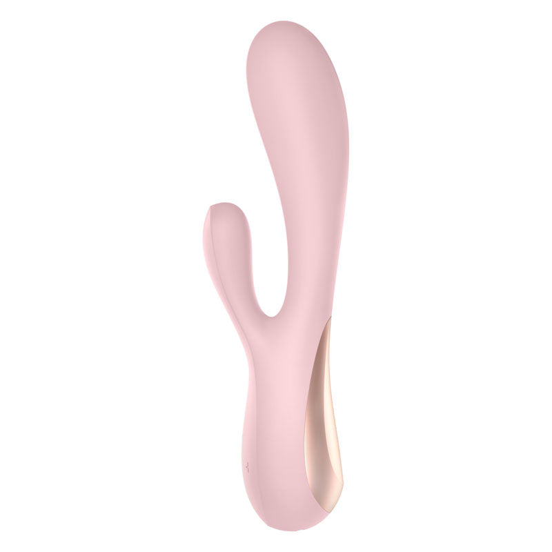 Satisfyer Mono Flex - Mauve App Controlled USB Rechargeable Rabbit Vibrator - SATMFLEX-M