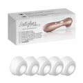 Satisfyer Pro 2 Climax Tips - 5 Replacement Silicone Heads for Satisfyer 2 Pro - SATPRO2HEAD