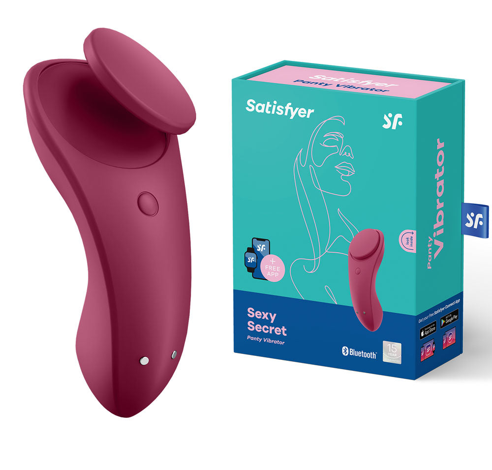 Satisfyer Sexy Secret - App Contolled USB-Rechargeable Panty Vibrator - SATSSPV