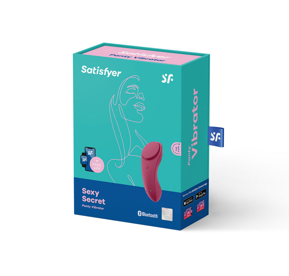 Satisfyer Sexy Secret - App Contolled USB-Rechargeable Panty Vibrator - SATSSPV