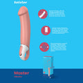 Satisfyer Vibes - Master - Pink 17 cm USB Rechargeable Vibrator - SATV-M