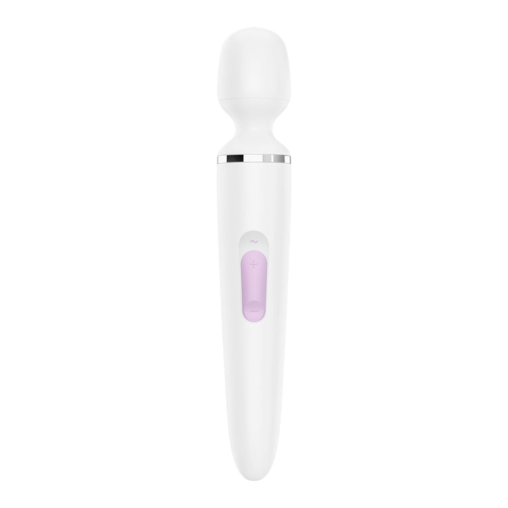 Satisfyer Wand-er Woman - White USB Rechargeable Massager Wand - SATWAND-WHT