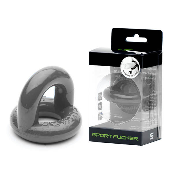Sport Fucker Universal Cock Ring - Grey Cock & Balls Ring - SF10022